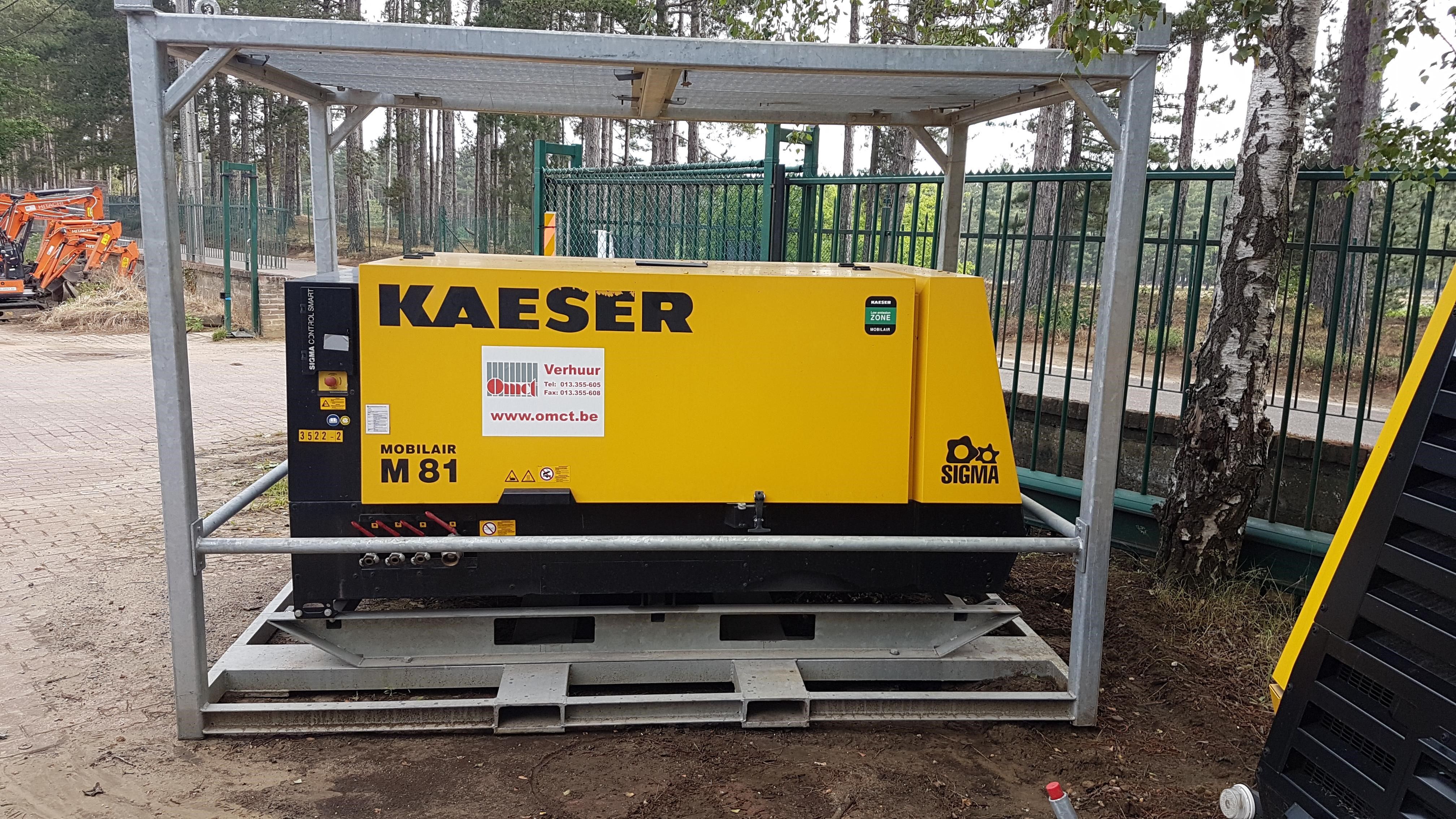 Compressor M81 8.4m³ Skidversie